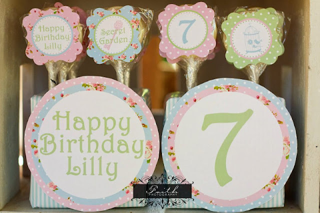 Kara s Party Ideas Secret Garden 7th Birthday Party  - 72