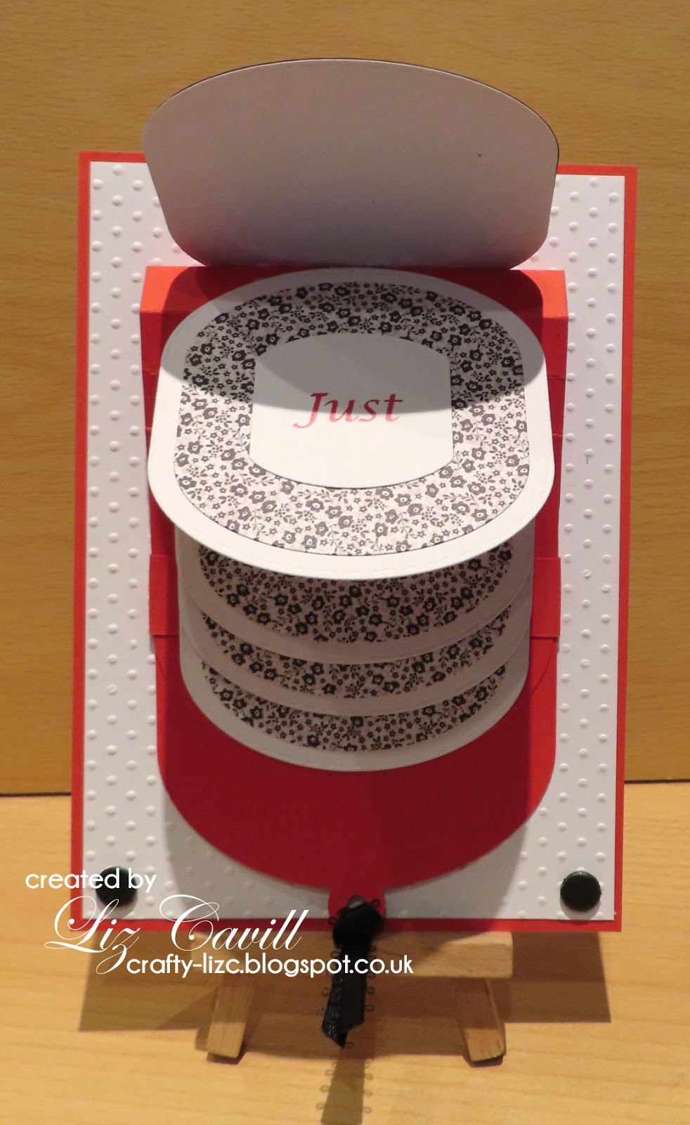 Crafty Sunflower Waterfall card