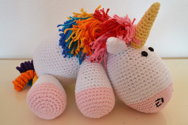 licorne arc en ciel tuto crochet tricot amigurumi