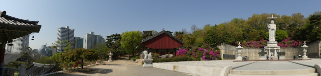 Bongeunsa - buddhistischer Tempel in Seoul - Impressionen Bongeunsa - buddhistischer Tempel in Seoul - Impressionen