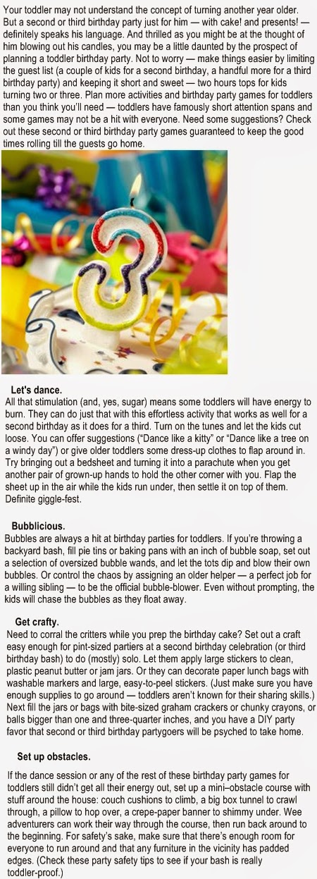 3rd birthday party ideas