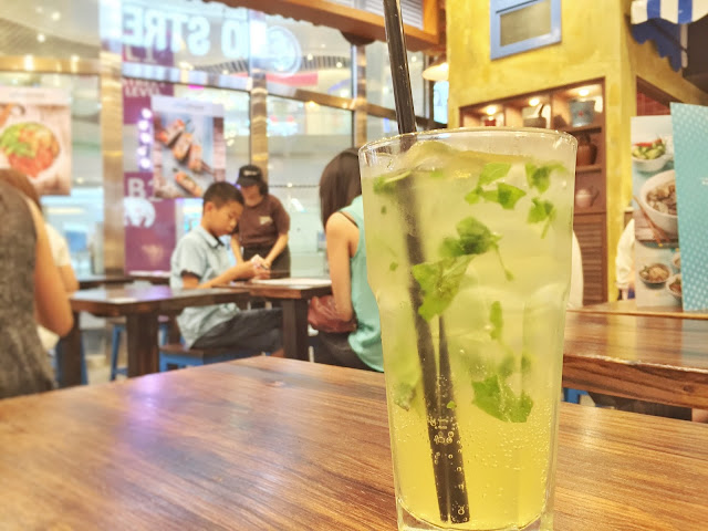 Pho Street - Passionfruit and Basil Mojito