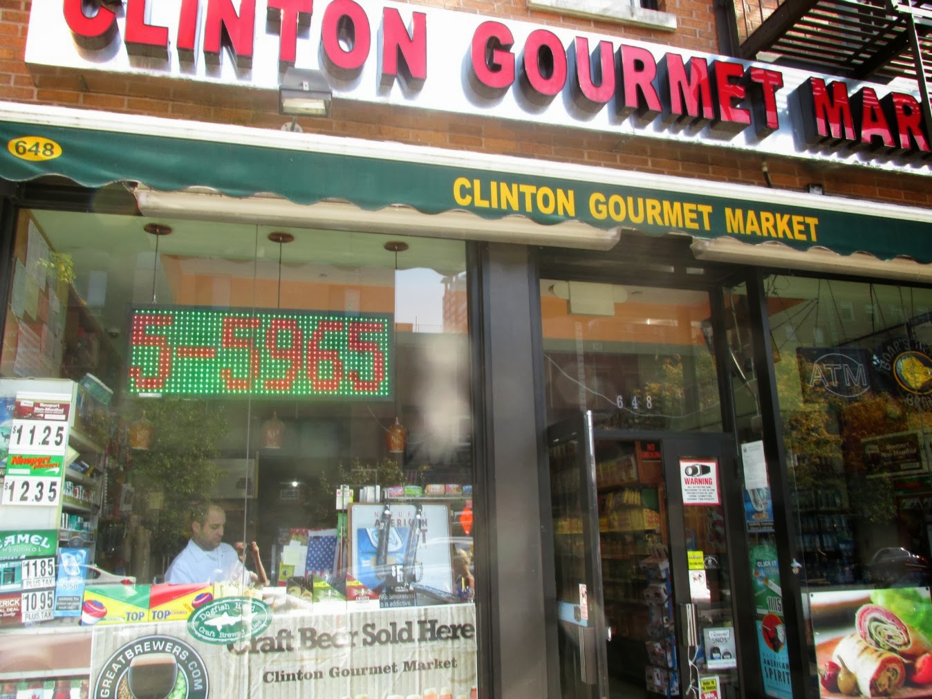 Midtown Blogger/Manhattan Valley Follies Clinton Gourmet Market