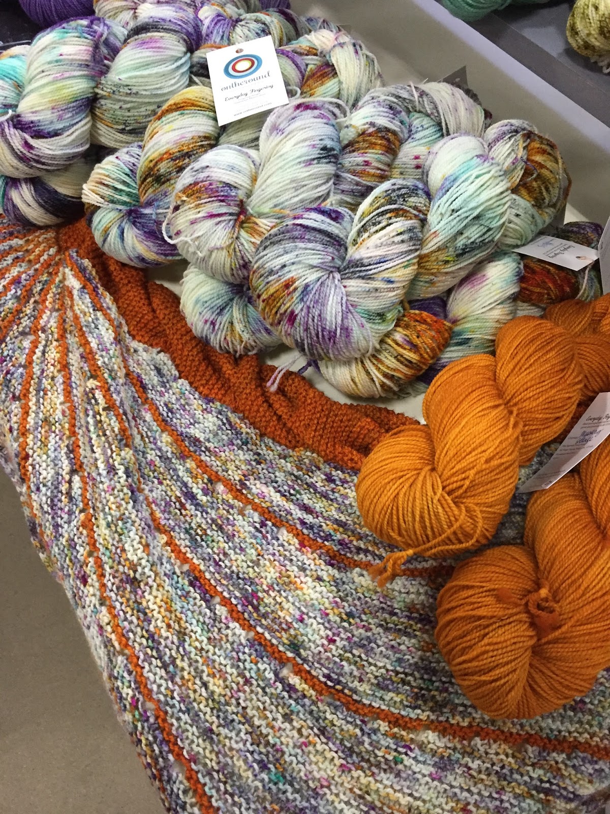 Life and Yarn or Yarn and Life Fiber Festival of New England 2016
