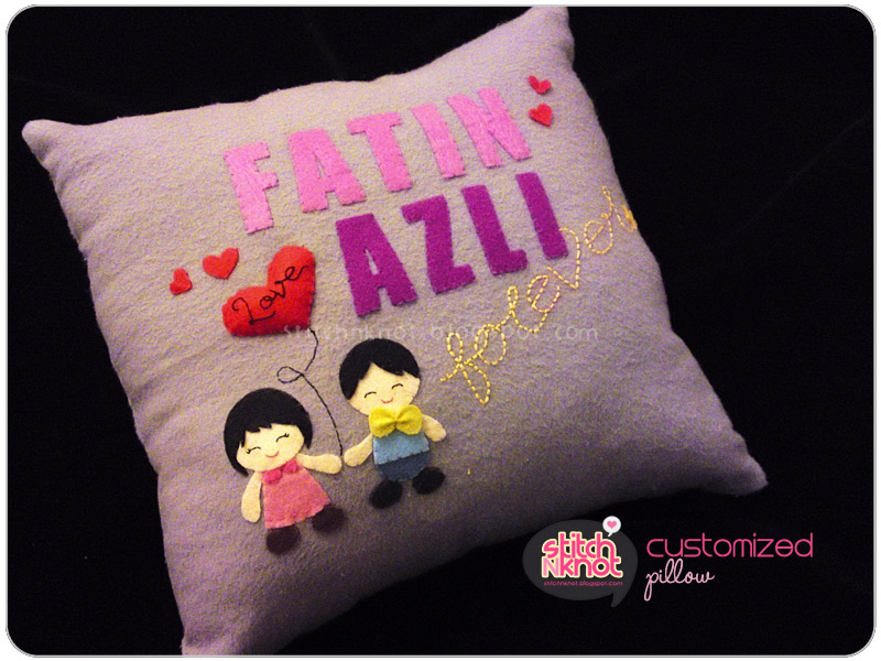 Order customized pillow for couples