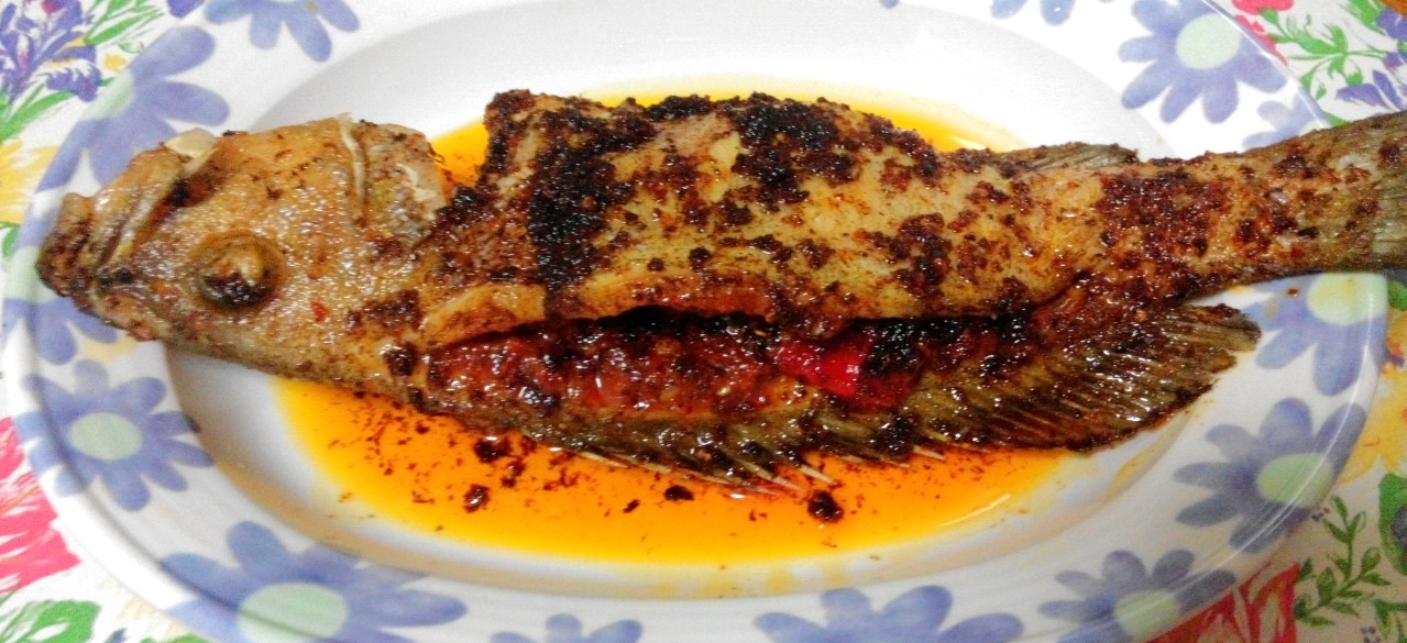 Cooking with Lu Stuff Chilli Fish