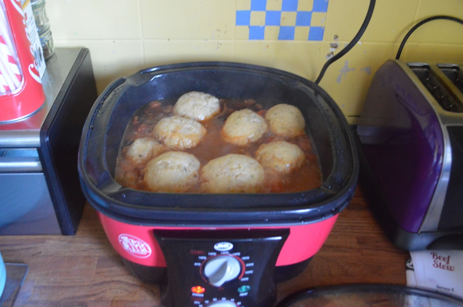 , Quorn and Mushroom Stew in the JML Go Chef 8 in 1 Cooker