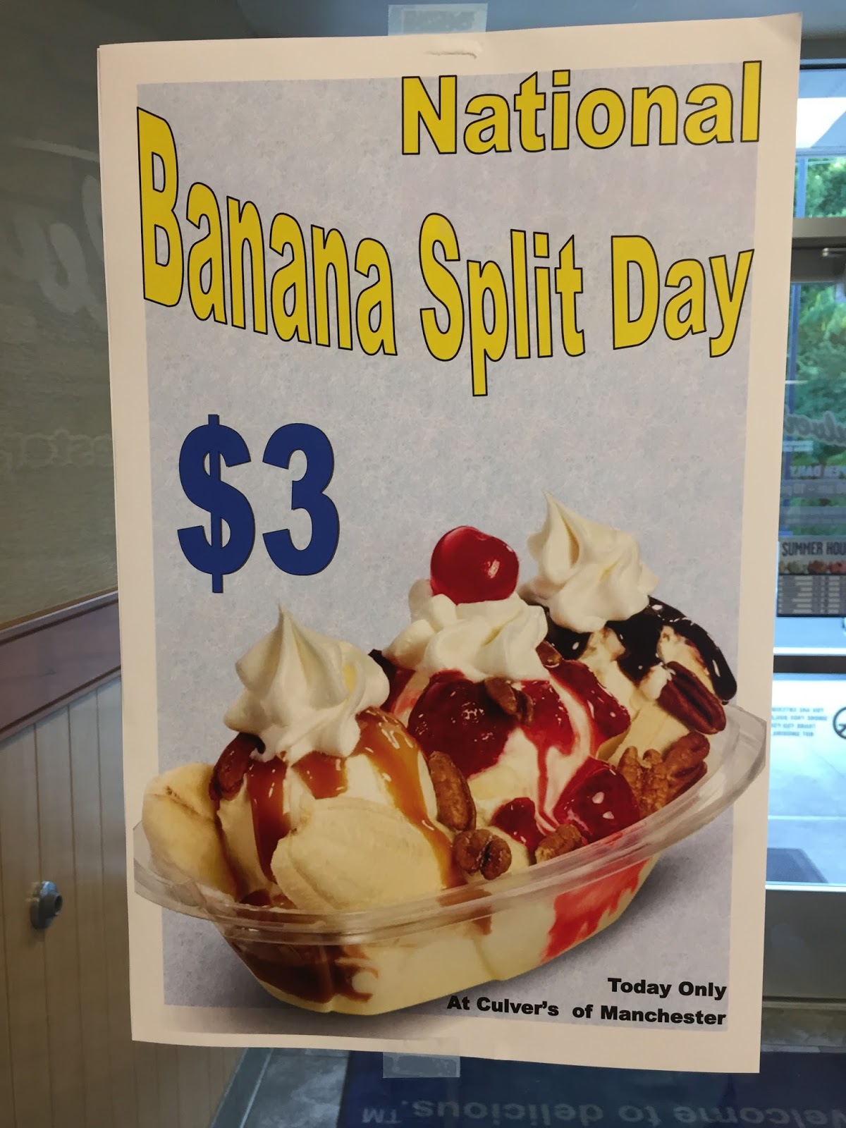 The Second Half of My Life National Banana Split Day