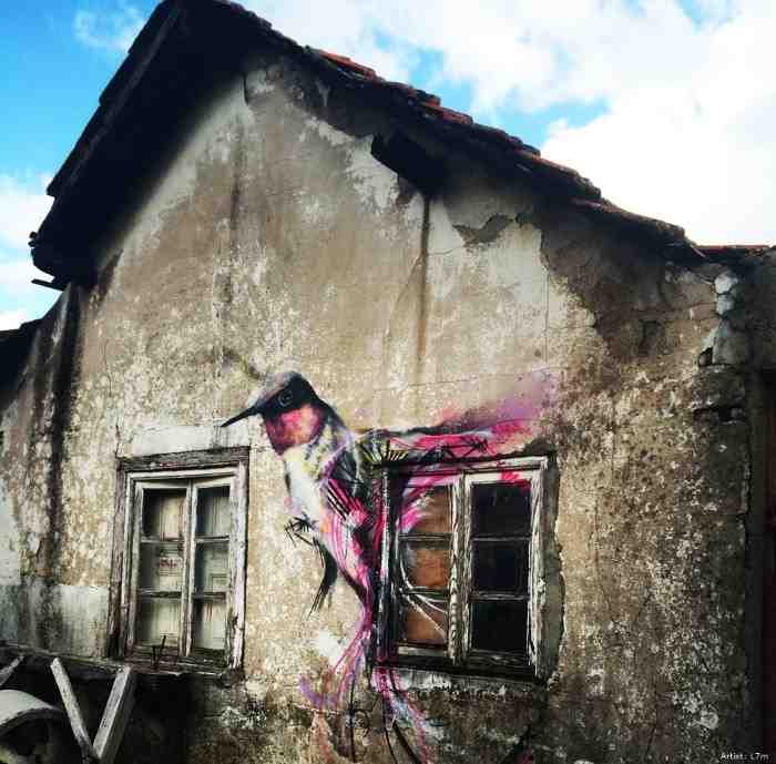 Бразильский уличный художник. Frenetic Spray - L7m (стрит-арт)
