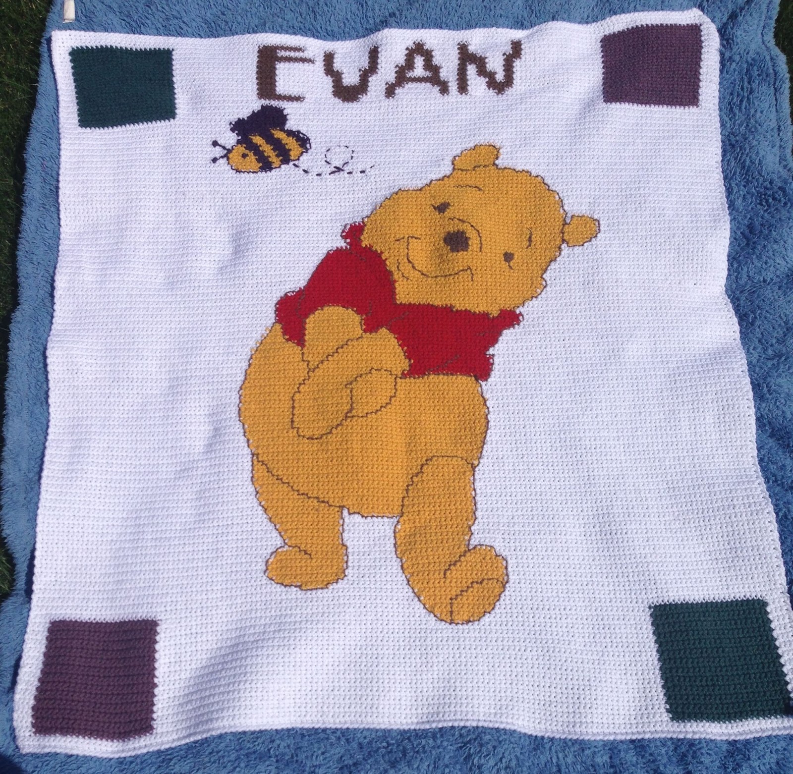 A Northern Life Winnie the Pooh baby blanket Part Two