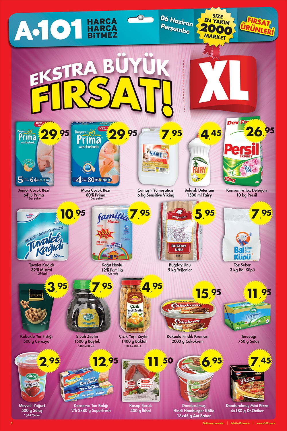 A101 (6 Haziran 2013) Aktüel Fırsat Ürünleri 06.06.2013 Aktüel