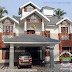 Sloping roof house in Kerala
