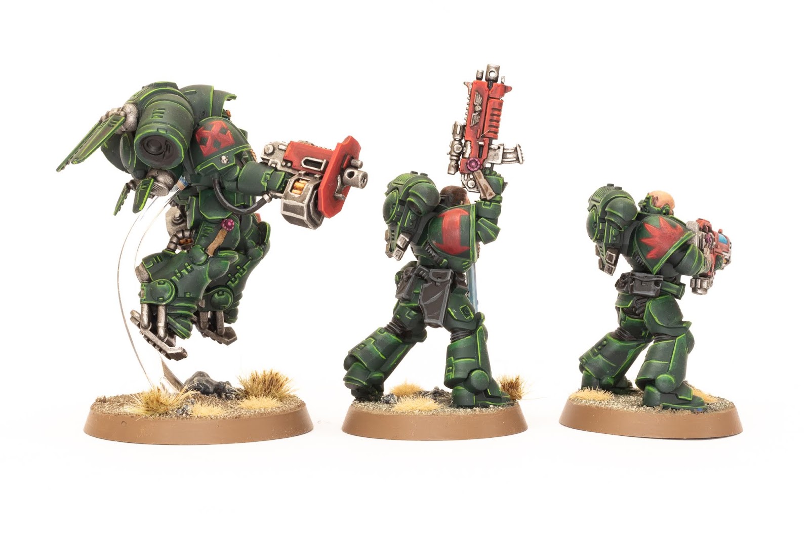 Showcase Dark Angel Primaris Sergeants Tale of Painters