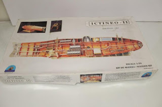 vecchia scatola di montaggio dell'ictineo ii di anfora