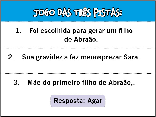 Jogo das 3 pistas infantil APK for Android Download