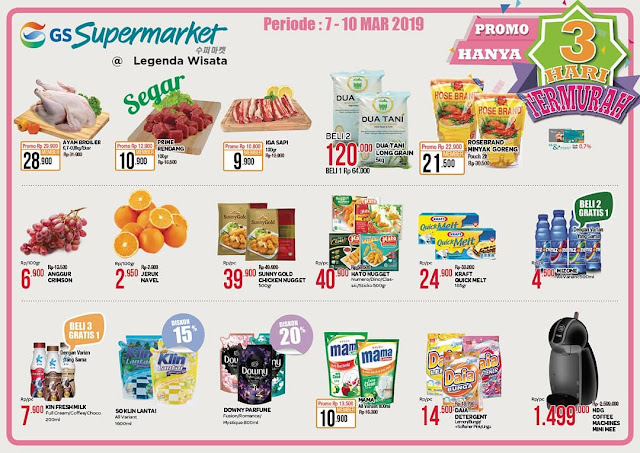 #GSSupermarket - #Promo #Katalog JSM Periode 08 - 10 Maret 2019 #GSSupermarket - #Promo #Katalog JSM Periode 08 - 10 Maret 2019