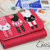 Billetera 3 Gatos - Fucsia