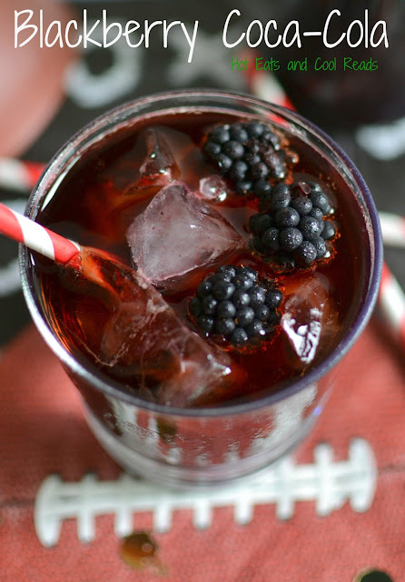 A fun and fruity DIY syrup to make your own Blackberry Coca-Cola at home! Perfect for any celebration, sports game or even movie night! Blackberry Coca-Cola Recipe from Hot Eats and Cool Reads