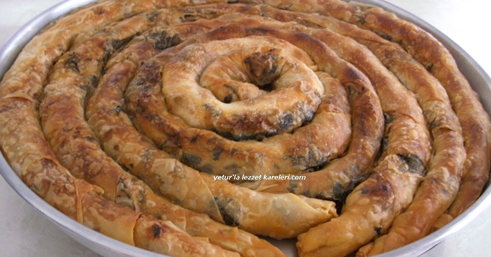 yetur'la lezzet çarşaf böreği