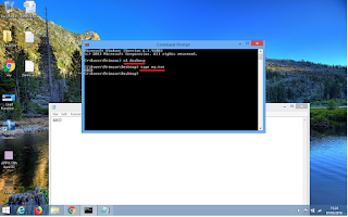 READ DESKTOP TEXT FILE IN COMMAND PROMPT