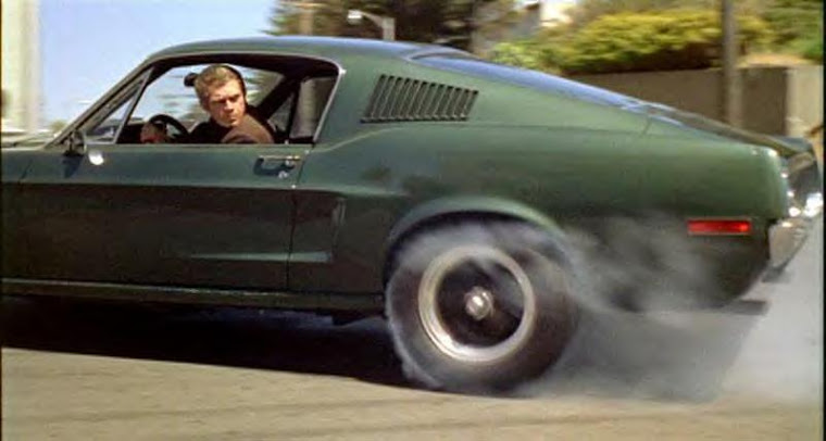 1968 Mustang Used by Steve McQueen in the movie, "Bullitt"