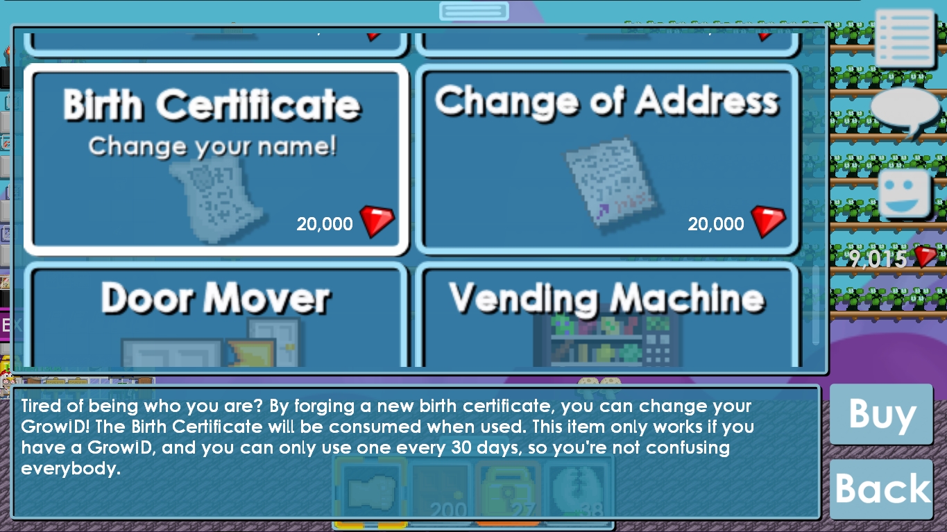 Cara Mengganti Nama di Growtopia | D'KINGS Blogspot