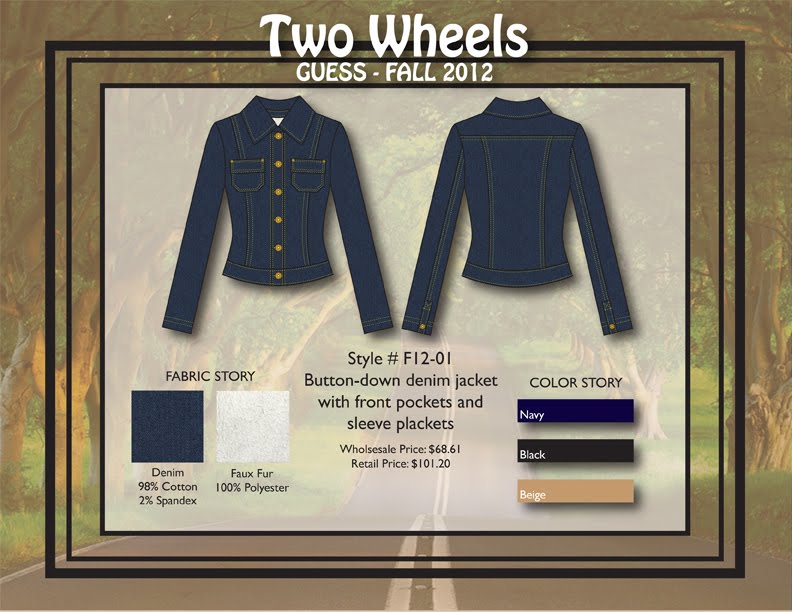 Lucero Tapia's Portfolio Denim Jacket Tech Pack & Look For Less