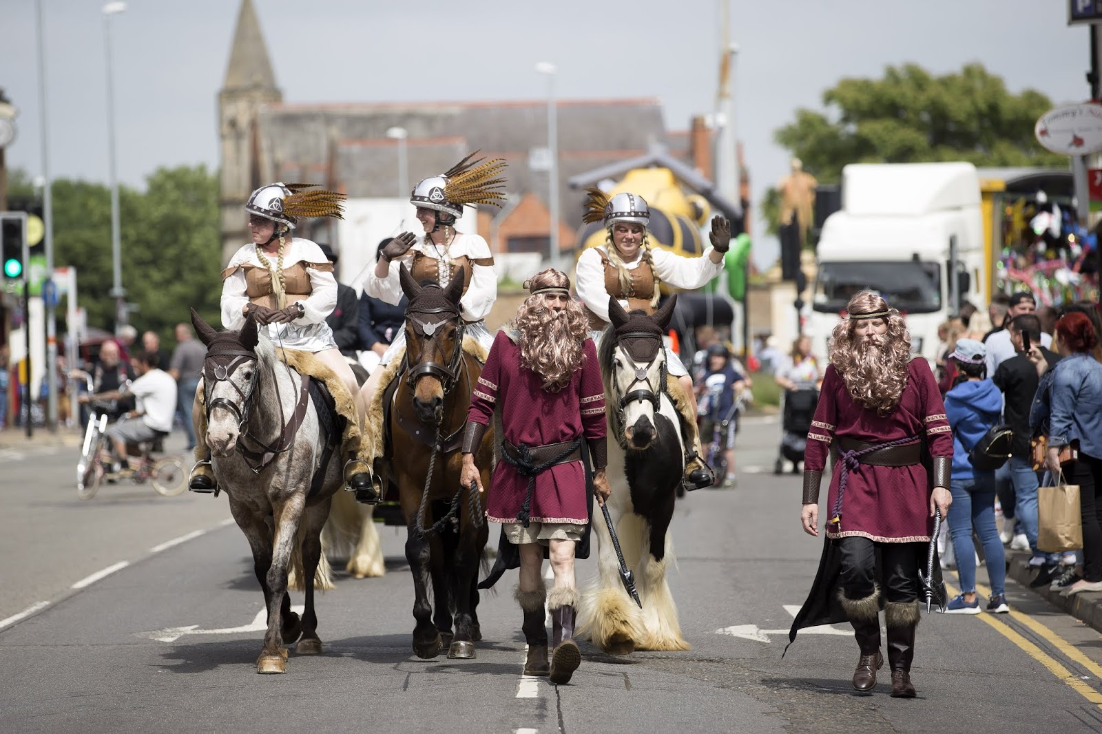 Horses at Northampton Carnival!