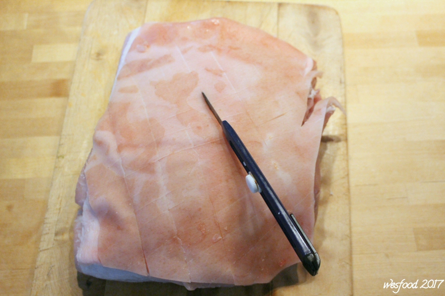 WesFood - Herr Westerhausen kocht ...: Schinkenbraten mit krosser Kruste