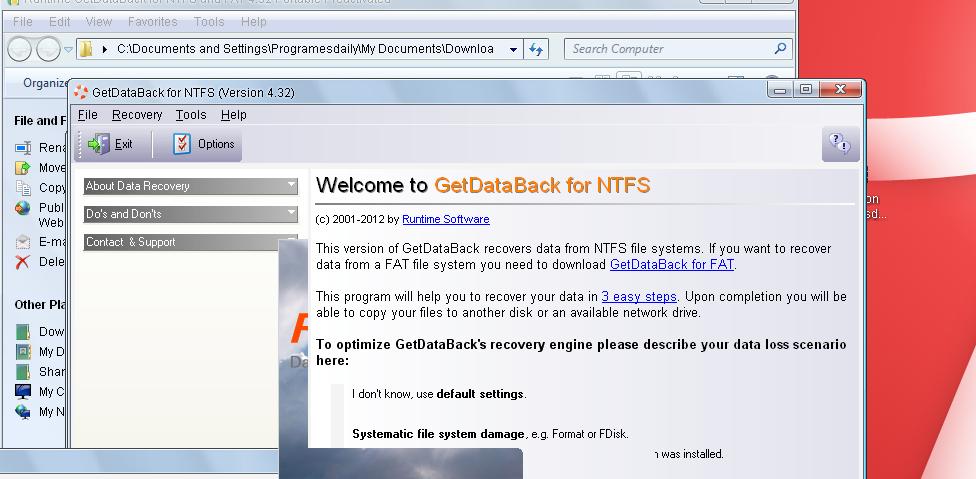 Free License Key For Getdataback For Ntfs 4.33