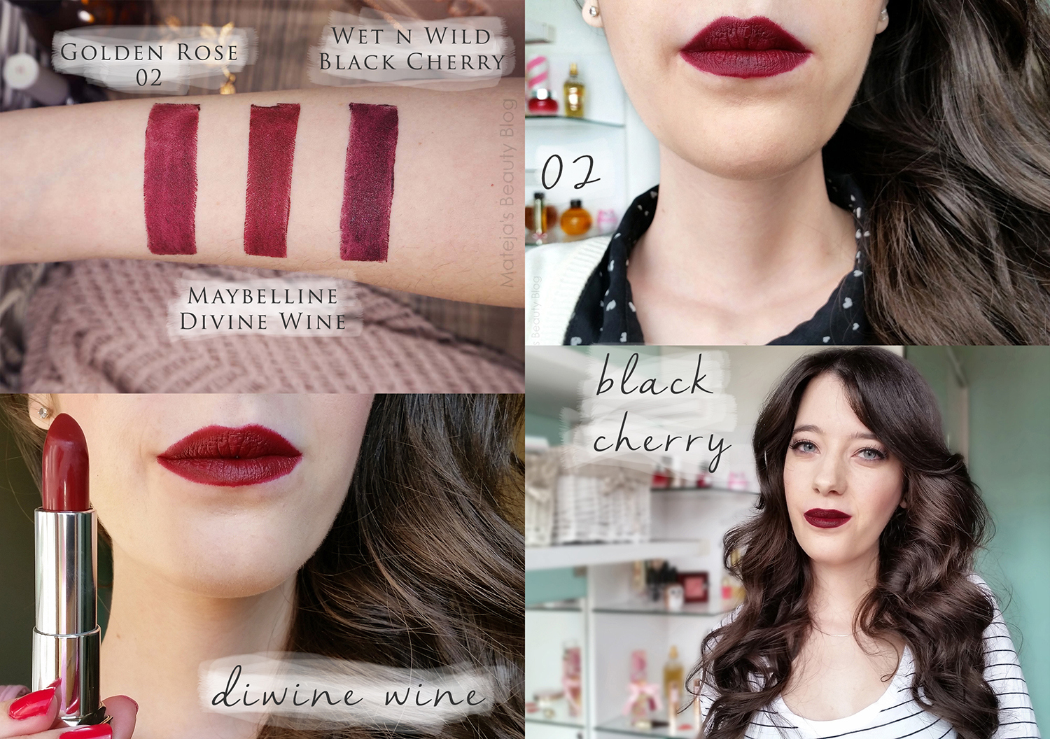 Vampy Lips Burgundies and Berries Mateja's Beauty Blog