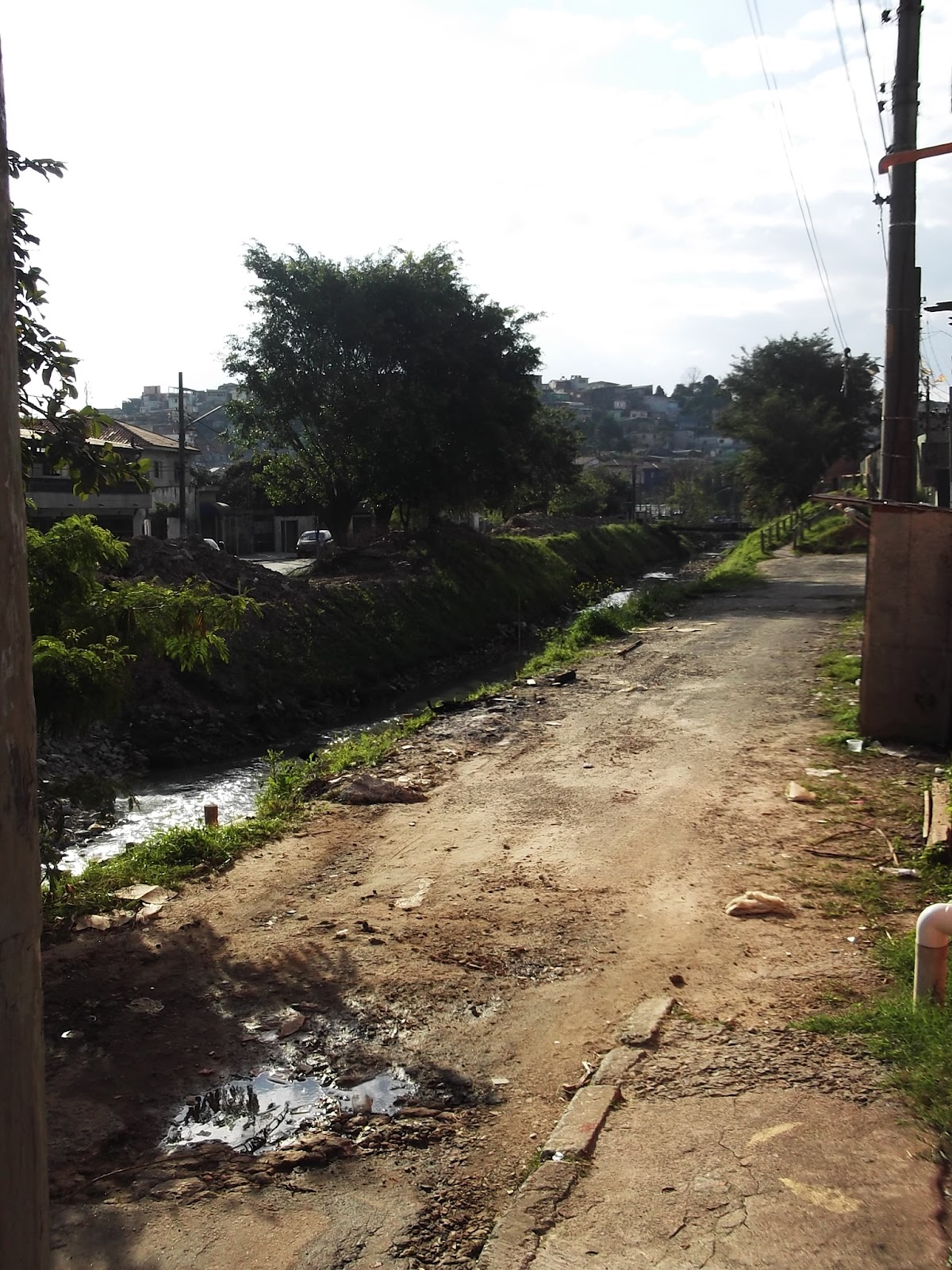 Rio Pequeno in Sao Paulo Rio Pequeno on a Sunday afternoon