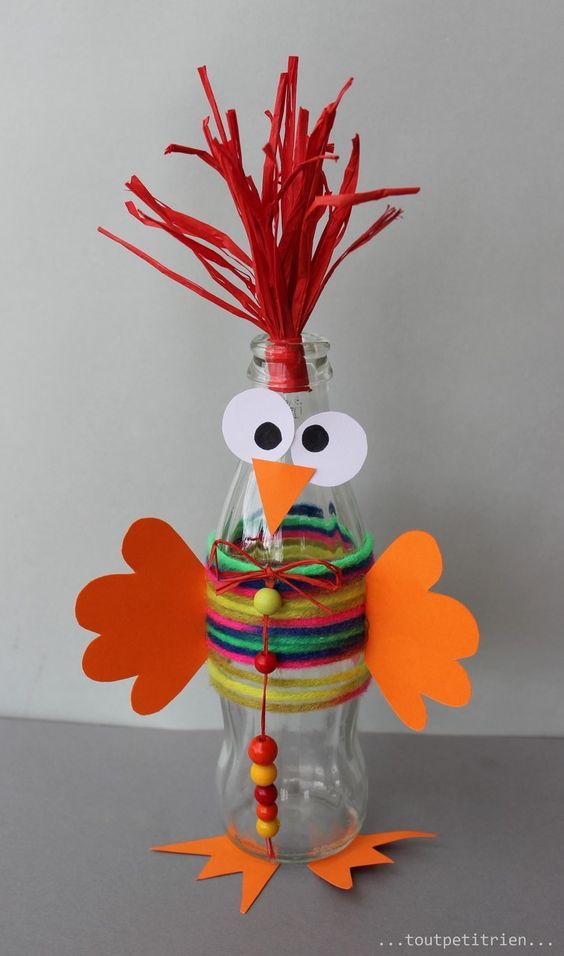 Shine Kids Crafts: Recycle Year of Rooster Crafts / Chicken Crafts