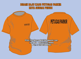 BAJU KAOS PETUGAS PARKIR KOTA SUNGAI PENUH