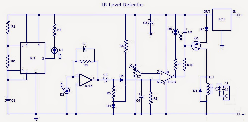 Circuit Wiring Solution: INFRARED IR SENSOR DETECTOR CIRCUIT