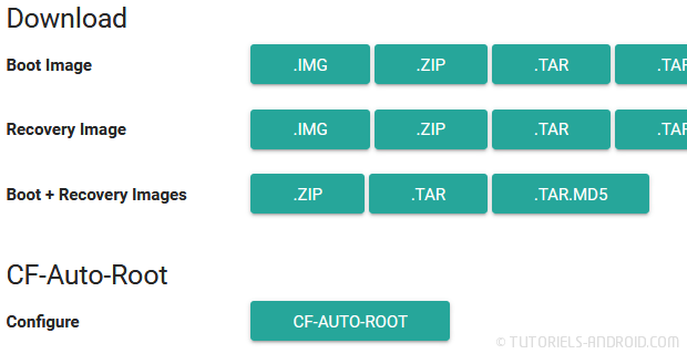 Cf-Auto-Root : Rooter facilement votre GALAXY S8 2 Générer Cf-Auto-Root pour GALAXY S8