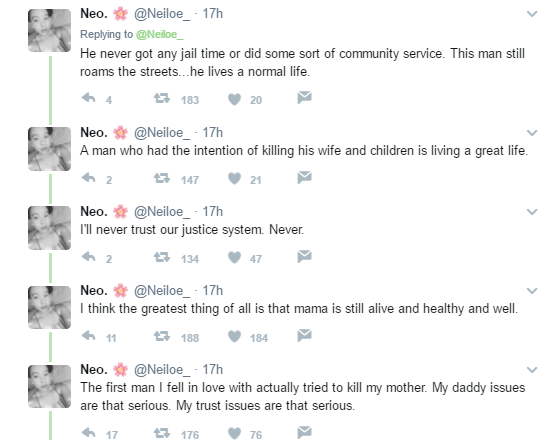 51 South African lady narrates how her dad shot her mom 7 times just because she filed for divorce