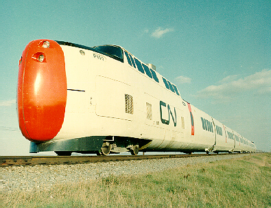 Che Un tren con turbinas UAC Turbotrain