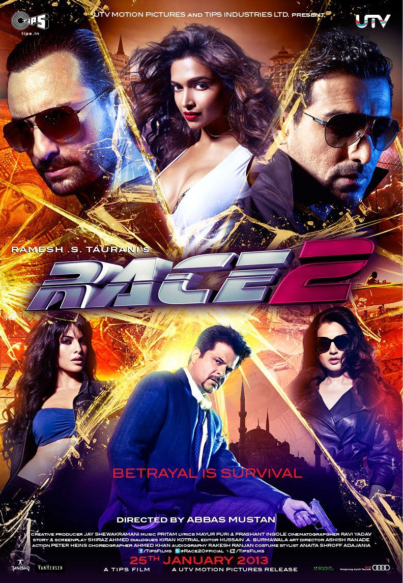 Race 2 Hindi Movie New Latest Posters - Hot Celebs Round ...