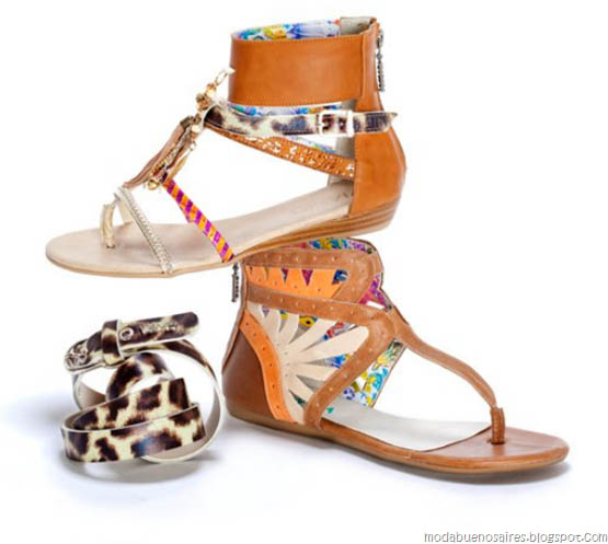 MODA PRIMAVERA VERANO - Moda y Tendencias en Buenos Aires : Viamo primavera verano 2012: Todo el color en sandalias con plataformas