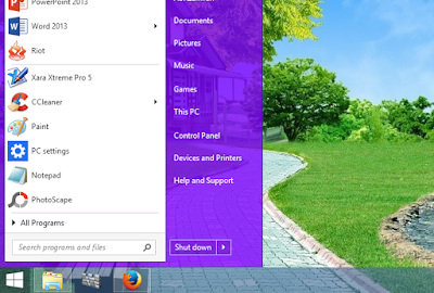Cara Membuat Start Menu Windows 8/8.1 dan Windows 10 Seperti Windows 7 Cara Membuat Start Menu Windows 8/8.1 dan Windows 10 Seperti Windows 7