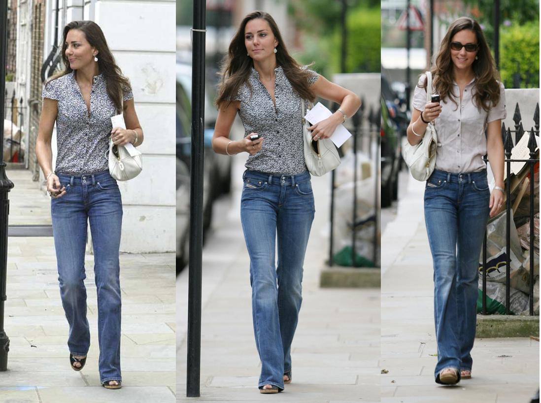 Clever Bulletin: Kate Middleton In Jeans (9 PICS)