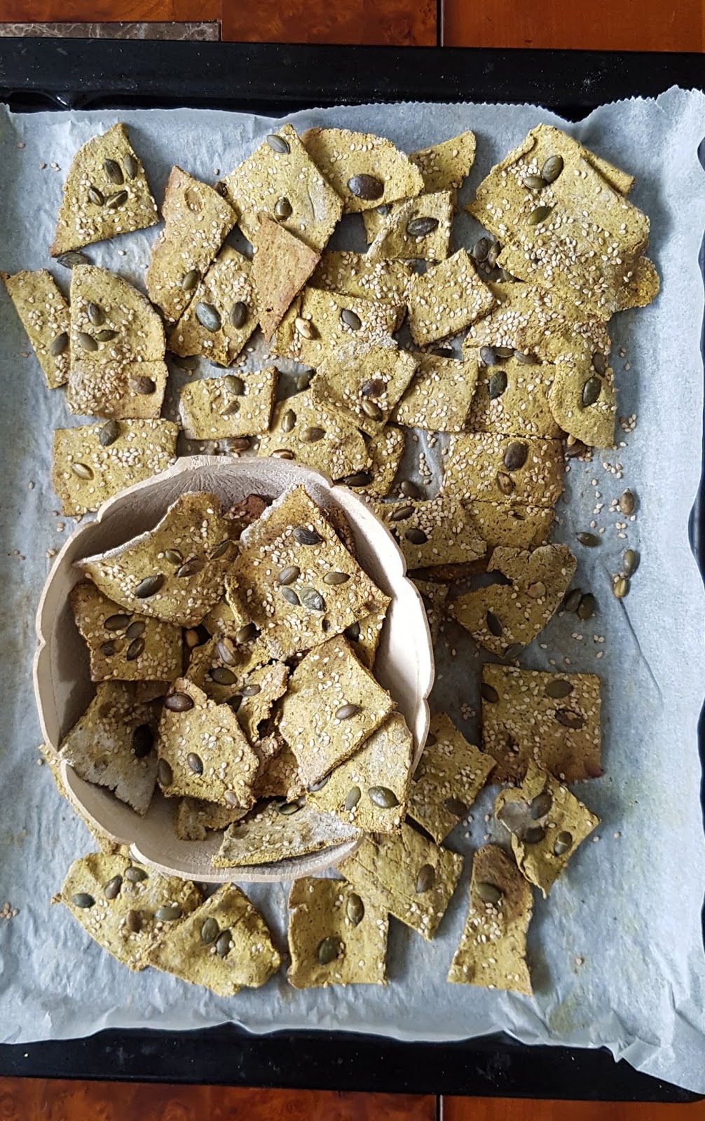 FloViCook Crackers au sarrasin,curcuma et graines de lin;sans gluten