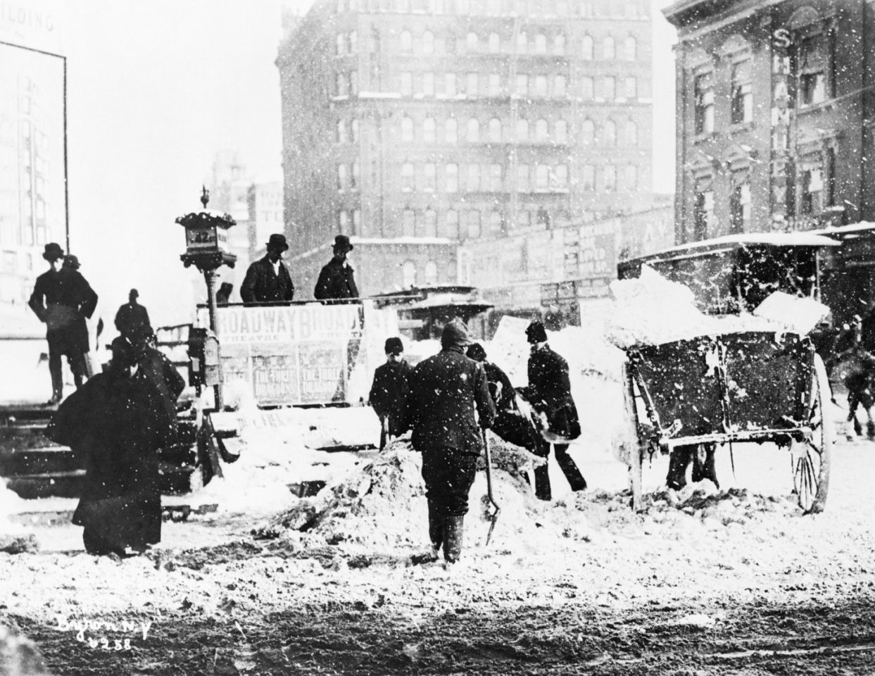Incredible Pictures of the Great Blizzard of 1888 How One Storm