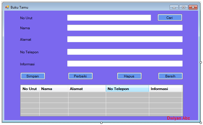 PERKENALAN DAN PERKEMBANGAN VISUAL BASIC 2008: KONEKSI FORM VB .NET ...