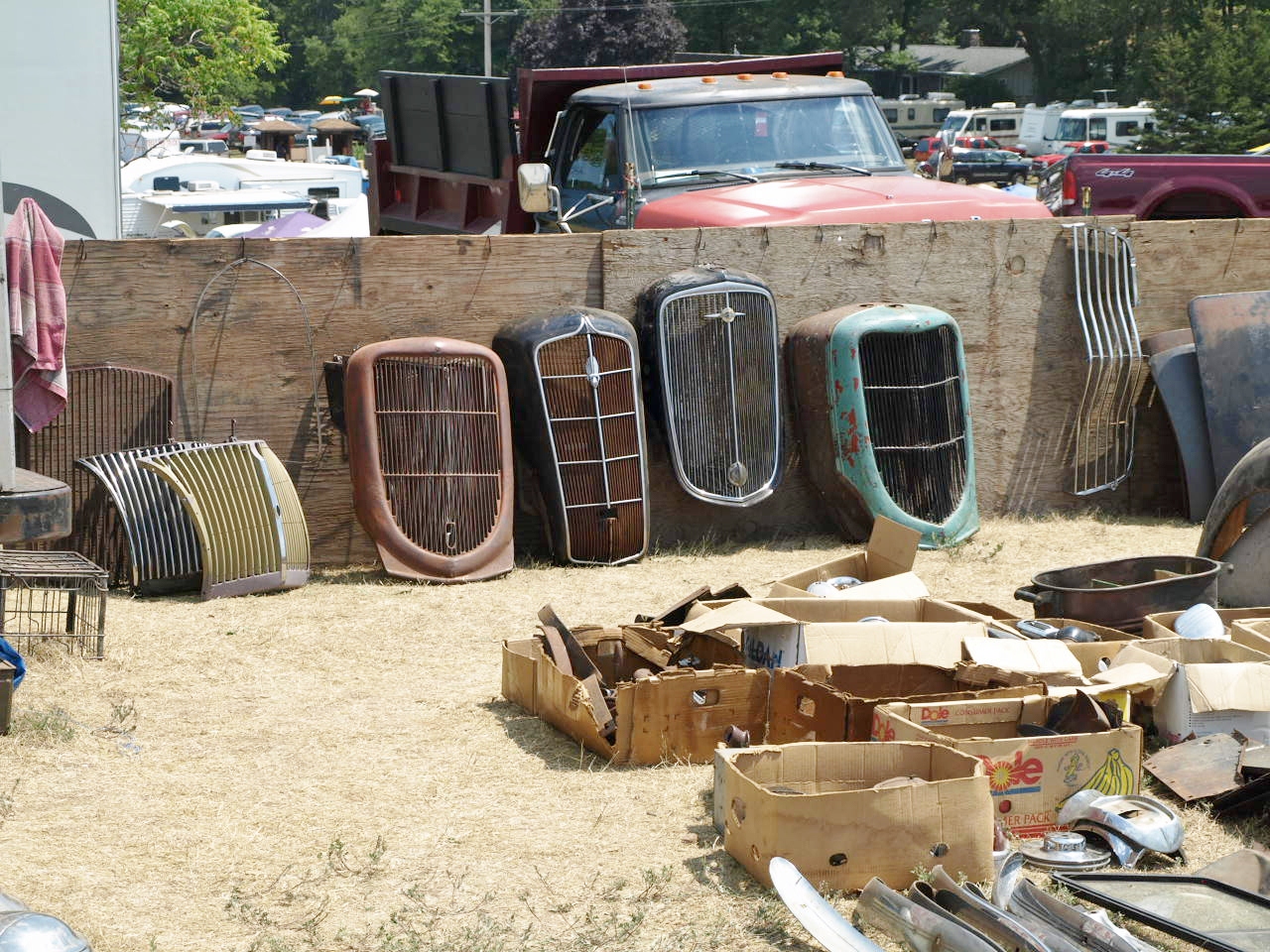 Go Poverty Flats 2012 Iola, Wisconsin Swap Meet featuring old car