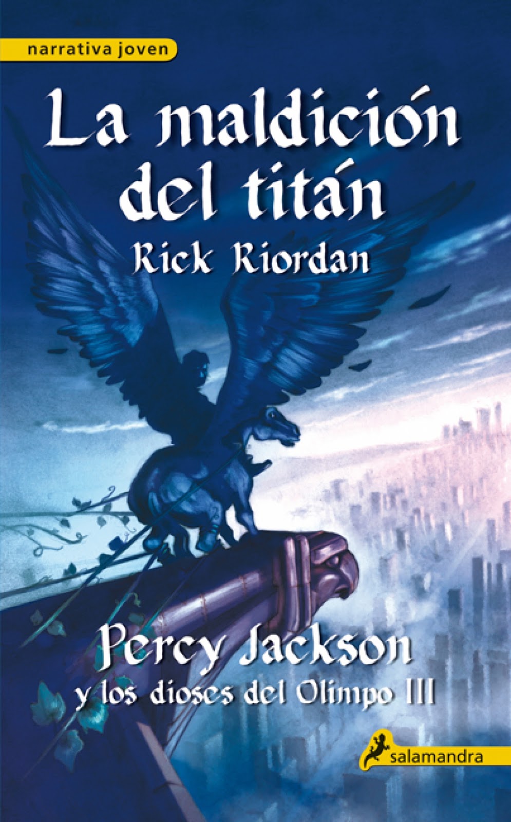 Percy Jackson y los dioses del Olimpo III La maldición del titán