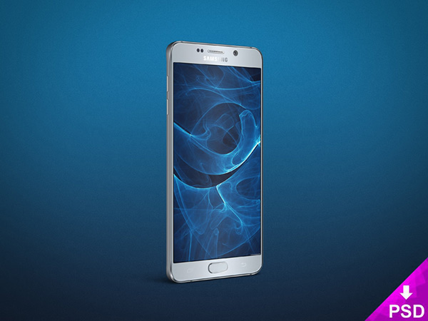 Samsung Galaxy Note 5 Angle Mockup Smartphone & Tablet Mockup PSD Terbaru Gratis - Samsung Galaxy Note 5 Angle Mockup