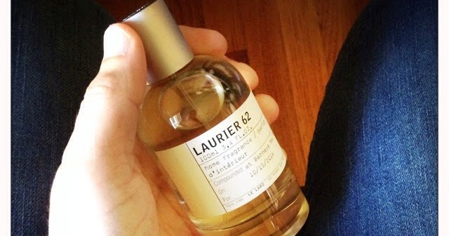 I Smell Therefore I Am: I Wore This: Le Labo Laurier 62 Home Fragrance