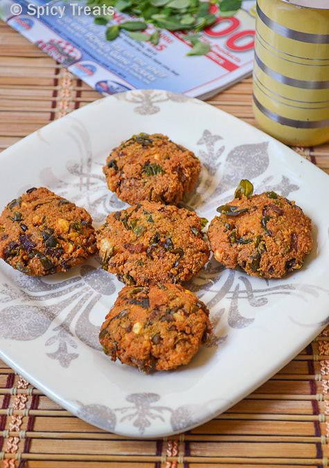 Keerai Masal Vadai